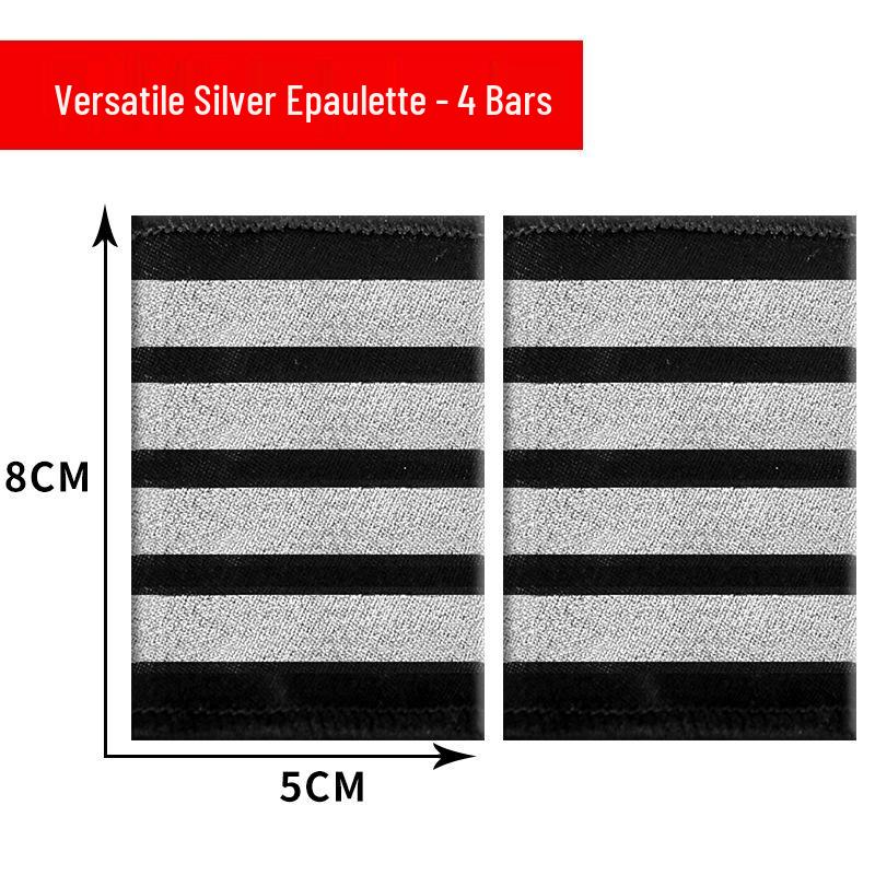 Aviation Epaulettes: Pilot, Captain, Flight Attendant & Trainee Styles with Bullion Wire Ribbon