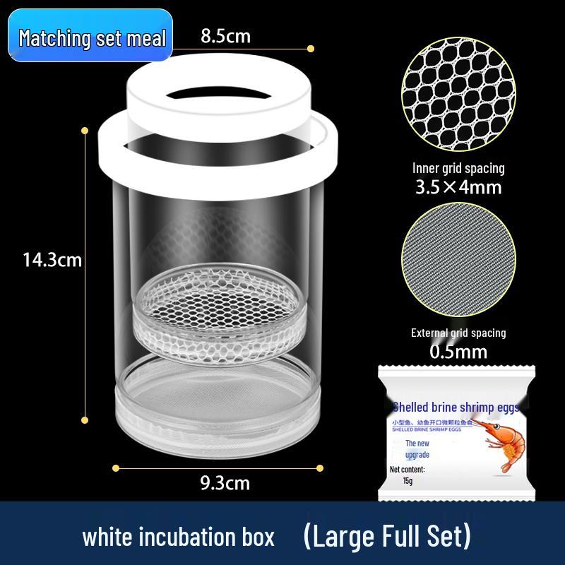 Guppy Fish Breeding Box for Small Fish, Fry, and Betta - Aquarium Isolation Tank