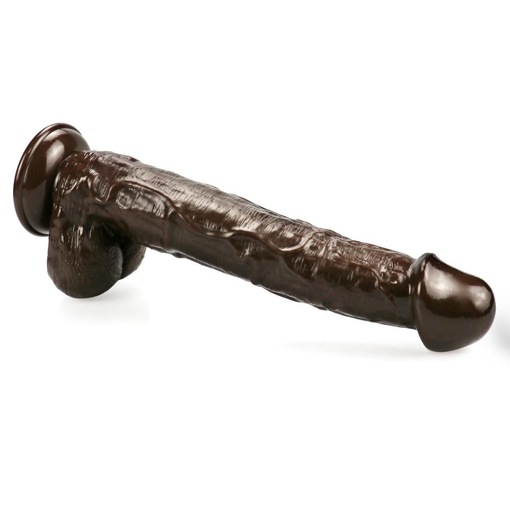 Brown Realistic Dildo with Powerful Suction Cup Female Masturbator Sex Shop Big Penis G-spot Adult Products Sex Toys for Women