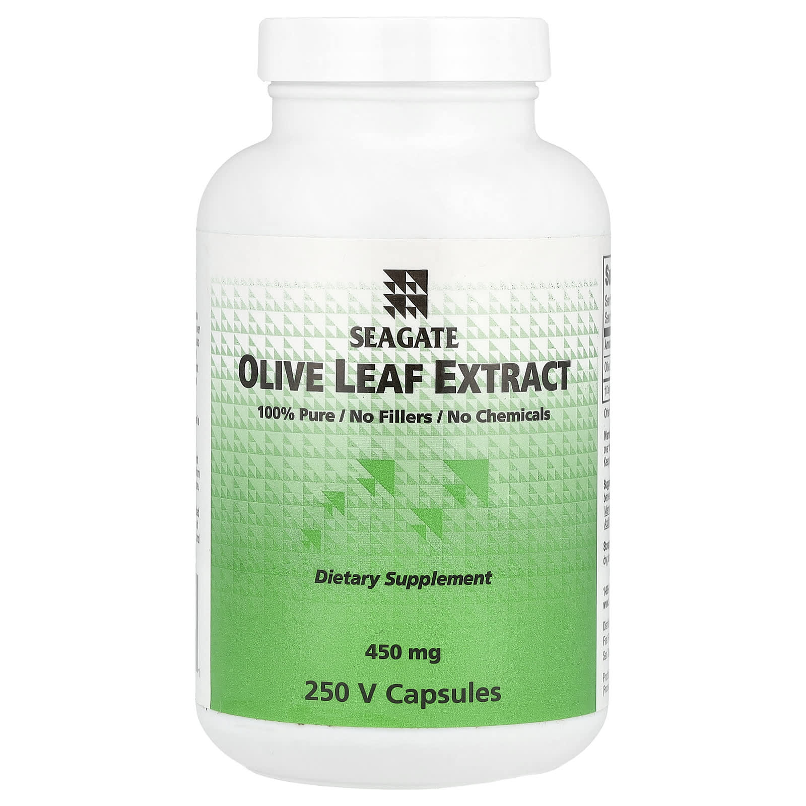 

Olive Leaf Extract, 450Mg, 250 Veggie Caps