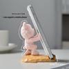 Cute Cartoon TV Stand: Mobile Phone & Tablet Holder for Lazy People