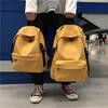 Schoolbag vintage girl schoolbag female Korean version campus Harajuku ulzzang high school college student with canvas backpack