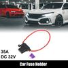 uxcell DC 32V 14 Gauge Car Inline ATC Style Inline Fuse Holder with 35A Fuse 2 Sets