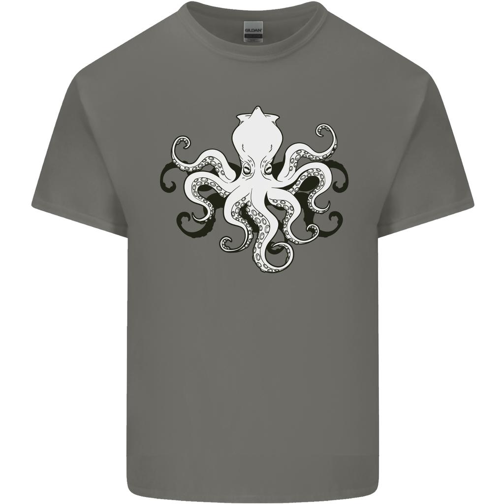Octopus Cthulhu Squid Kraken Scuba Diving Unisexs Light Cotton TShirt