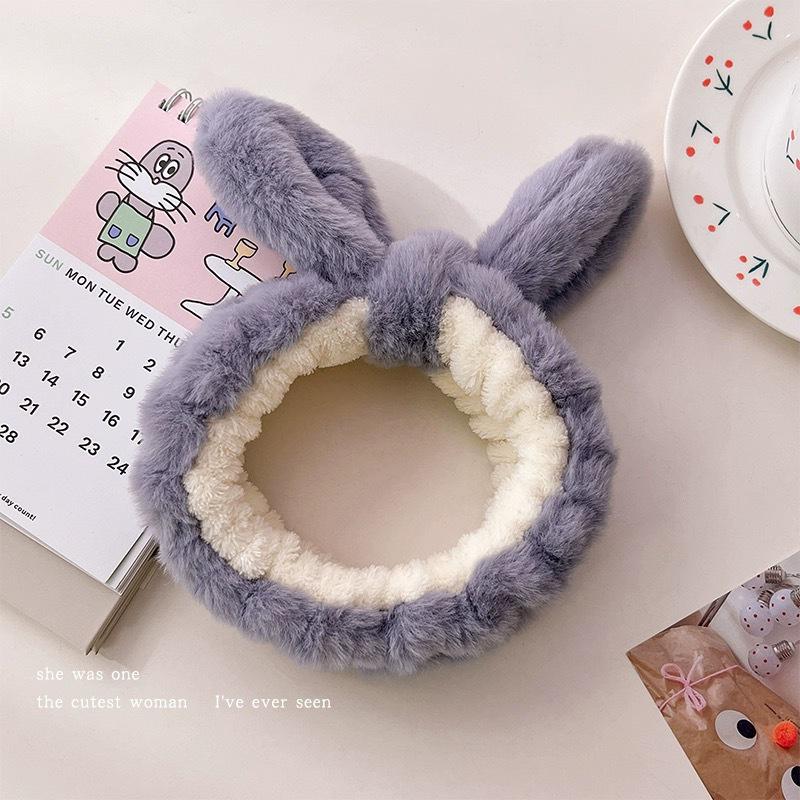 Cute Cartoon Face Washing & Makeup Headband for Women