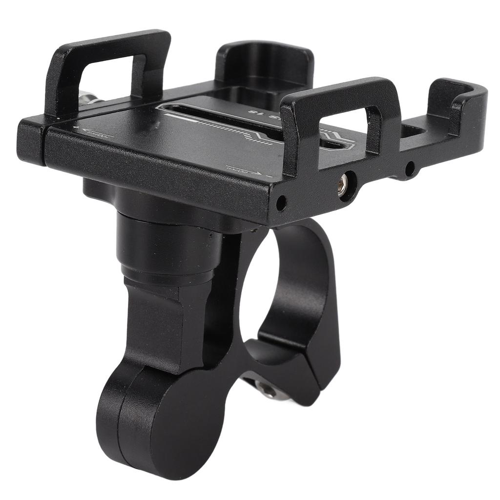 Sykkeltelefonholder Aluminiumslegering Roterende Motorsykkeltelefonholder for Sykkel Motorsykkel