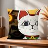 Manga anime T-Turbo Granny cat Comfortable soft Pillow Case for Sofa Living Room Home office Decor and Protective Covers