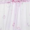 Floral Pattern Window Voile Sheer Curtains Panel for Bedroom Living Room Balcony