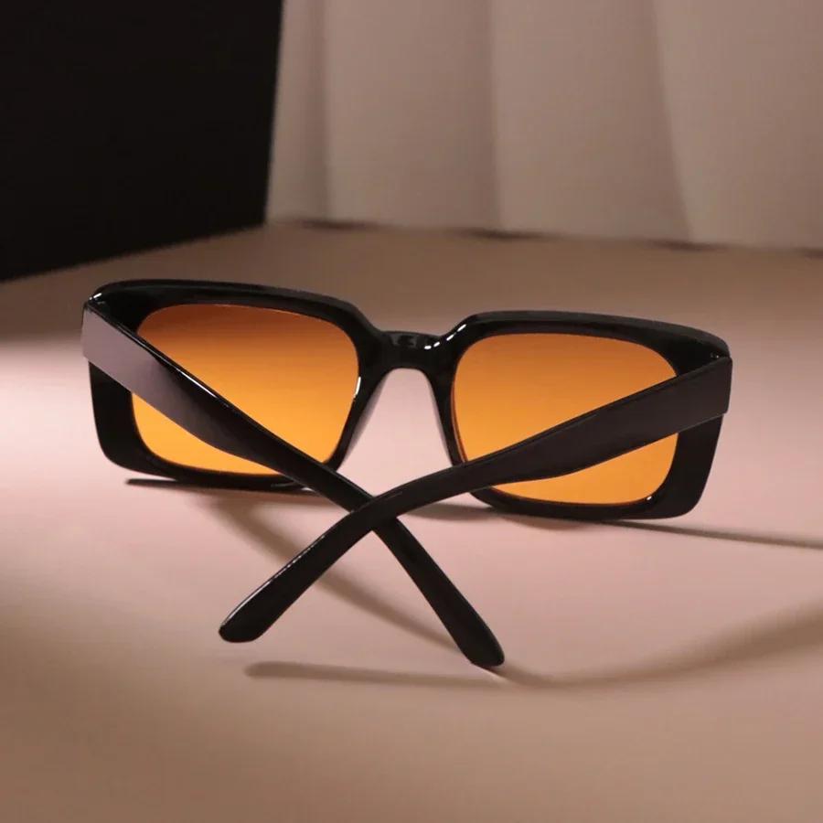Square Sunglasses Women Men Classic Vintage Fashion Personality Glasses Stylish Casual Minimalist