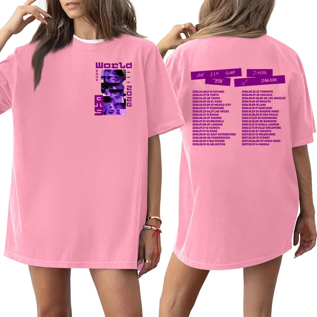 Adult and Kids Casual Letter Print Short Sleeve T-Shirt for Family Matching Everyday Wear