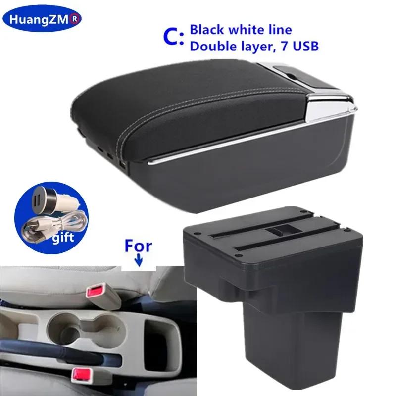 Per Hyundai SOLARIS Bracciolo Per Hyundai Accent RB Solaris Verna 2011-2016 Scatola Bracciolo Auto Scatola Portaoggetti Interna Accessori Auto