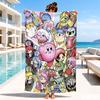 Pink pika Pattern Beach Towel, Microfiber Beach Towel, Perfect For Pool, Beach, Travel, Home Decor Beach Party Fan gifts