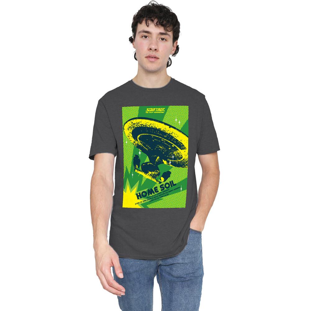 Star Trek TNG Season 1 Episode 18 T-Shirt S-2XL Charcoal S