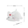 Elephant Cute Led Night Light Rechargeable Novelty Animal Table Lamp for Nursery Baby Room Bedroom Decor Kids Gift Dimmable