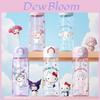 Sanrio Kuromi Double Drinking Straw Cup With Durability For Girls And Kids