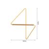 Nordic Corner Hanger Bedroom Living Room Net Hanging Northern Europe Simplicity Creativity Storage Designer Decorate Coat Rack
