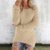 Cozy Winter Womens Fuzzy Sweater Thermal Fleece Pullover Long Sleeve Cute Casual Crewneck Soft Sweaters Clothes
