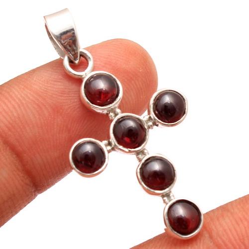 Green Onyx Silver Pendant, Reiki Pendant, Cross Pendant, Silver Pendant, 925 Sterling Silver Handmade Jewelry, Crystal Healing Pendant