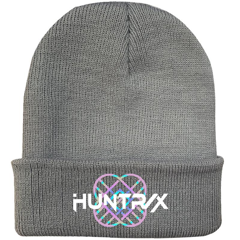 Peripheral Knitted Hat Curled Wool Hat Printed Doudou Hat Outdoor Cold Hat Adult