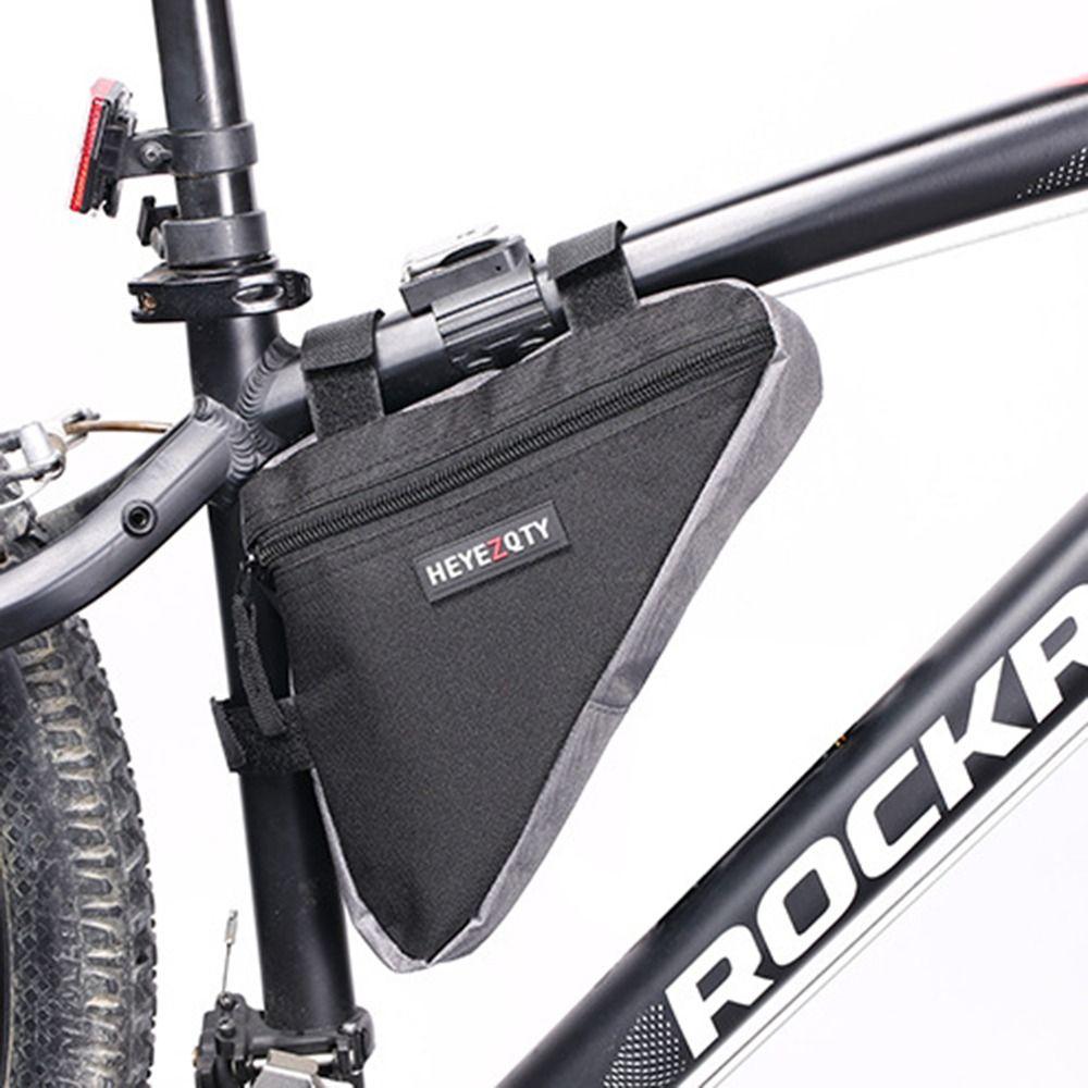 Polyester Bicycle Triangle Bag Ultra-light Saddle Frame Pouch  Bike Accessories