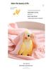 Cute Yellow Cockatiel Plush Toy – Small Bird Figurine Ornament for Parent-Child Birthday Gift