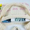Yogodlns Women's Bow Shoulder Bag Aesthetics Crochet Handbag Purses Knitted Shopping Bag Summer Beach Bag Ladies Woven Tote Bags