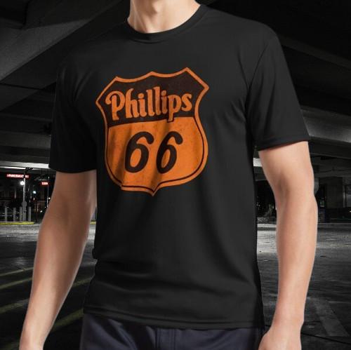 Phillips 66 Oil Active Logo T-Shirt Funny Size Mode American T-shirt Unisex T-Shirt XXXXL