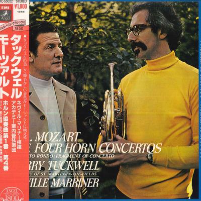 LP Record BARRY TUCKWELL NEVILLE MARRINER A  Mozart Four Horn Concertos Fragme EAC55022 ANGEL Japan Classical Used