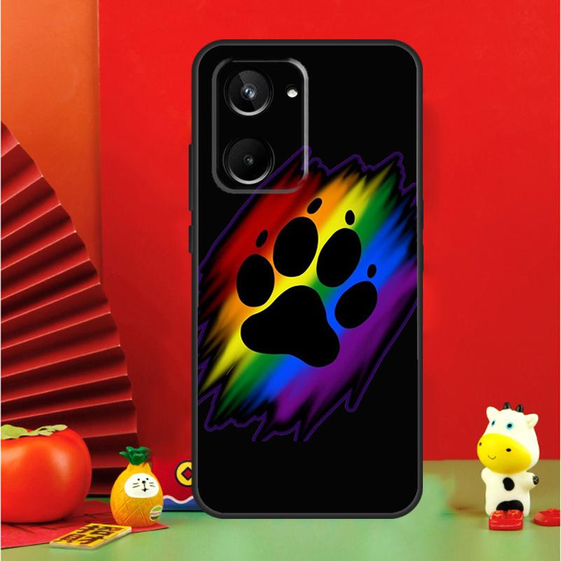 

Cat Dog Paw Design For Realme 10 11 12 13 14 Pro Plus 15 GT7 Pro GT6 C65 C67 C63 C61 C55 C51 C53 C35 C75 Case Realme C71 4G