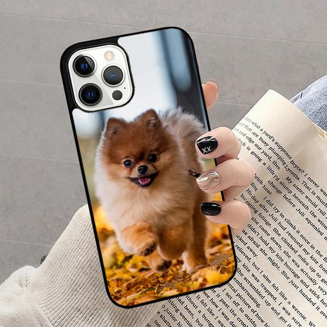 Pomeranian Dog Phone Case for iPhone 17 Air 16 16e 15 Plus for Apple 13 11 12 14 Pro Max Cover  coque fundas Shell
