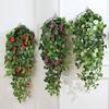 Artificial Flower Vine Indoor Wall Hanging - Green Trailing Plant Décor