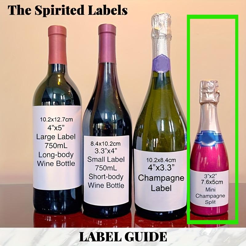 Custom  Wine Bottle Label - Personalized Wedding Anniversary Gift Sticker, Customizable Name Date for Couple Celebration