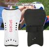 A Pair Child Football Shin Pads Training Leg Guards Safety Protector Adjustable Strap (White)
