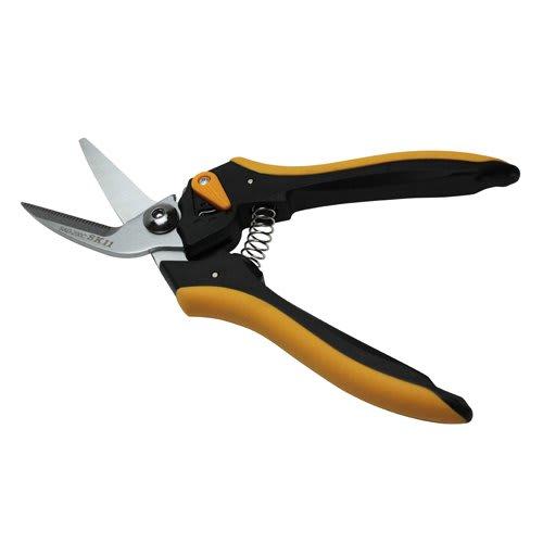 SK11 (SK11) Universal Scissors AD Curved Blade Grip Opening Width Adjustable in 2 Levels SAD-200C For Work/Carpenter/Outdoor Use