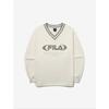 Fila V Neck Logo Sweatshirt 2 Type Choose 1 Fs2pog3151f