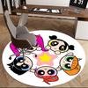 Powerpuff Girls Chair mat Round Rug Office carpet, Non slip, Suitable for Living Rooms, Bedrooms,Decor1205771a