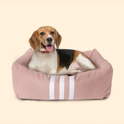 [Pet] Striped Square Bed 50X40Cm