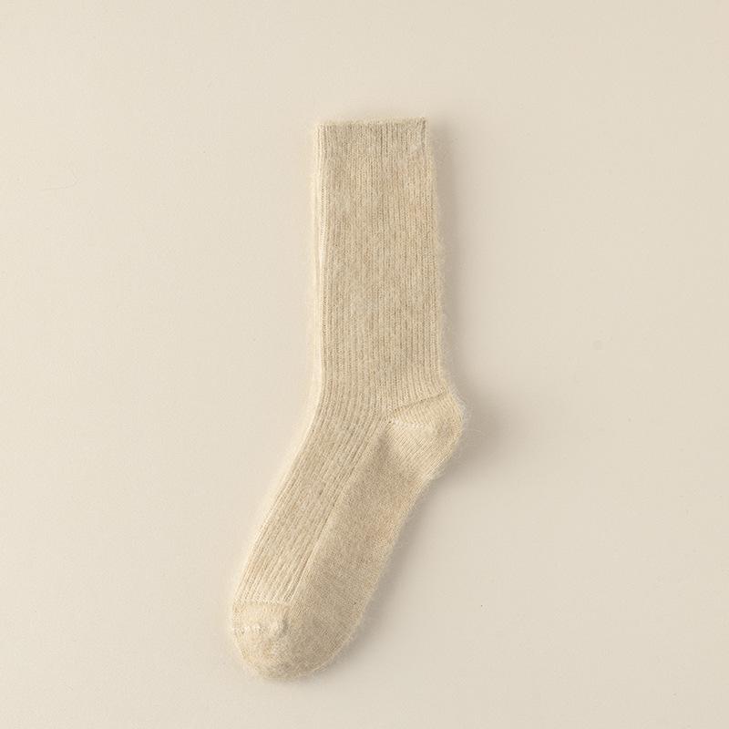 Wool Socks for Women, Warm in Autumn and Winter, Cashmere Socks, Cold-resistant and Non-freezing Feet, Floor Socks, Thick Socks