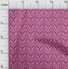oneOone Cotton Flex Fabric Zig Zag Flame Stitch Fabric Prints By Yard 40 Inch