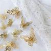12Pcs/Set 3D Hollow Butterfly Wall Sticker DIY Wedding Decoration Living Room Home Decor Butterflies Decal Stickers