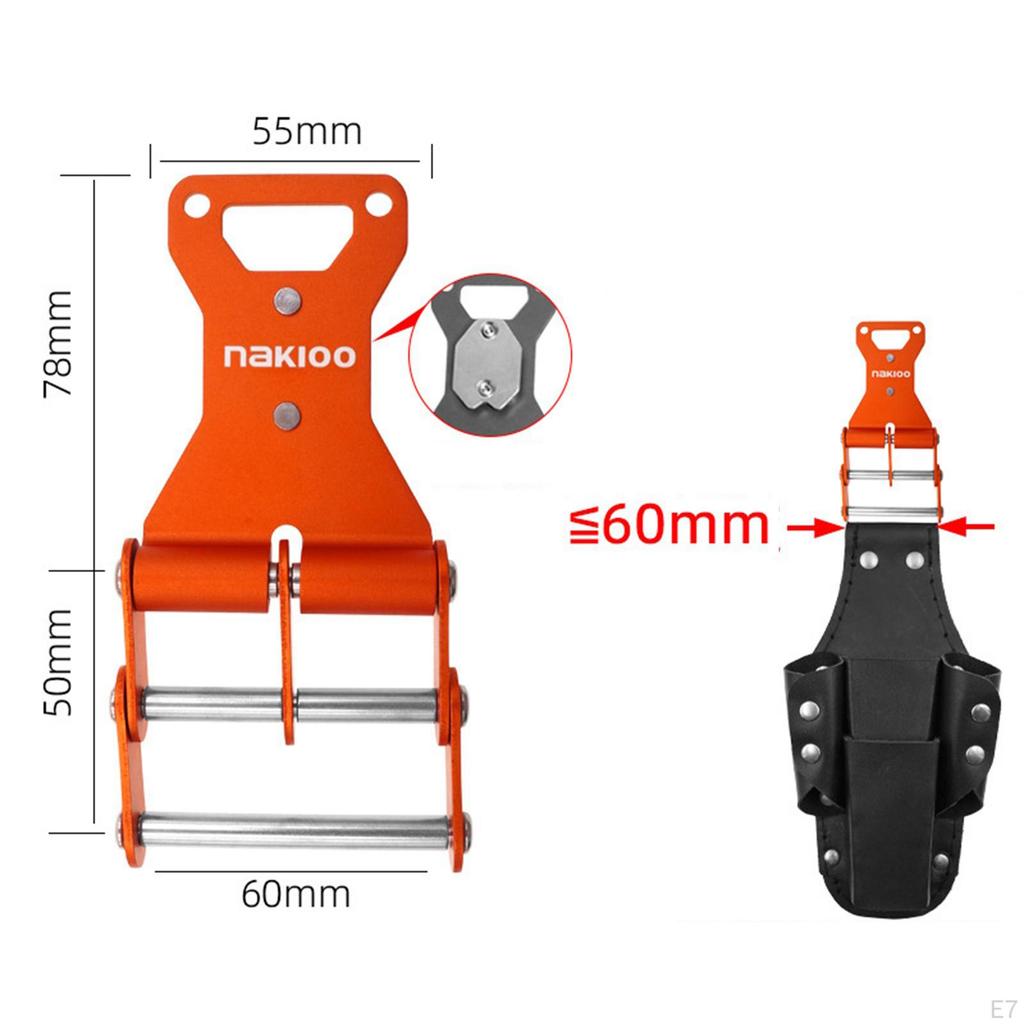 Пряжка-застібка для ременя інструментів зі швидким звільненням для поясної сумки, Електриків, Універсальна