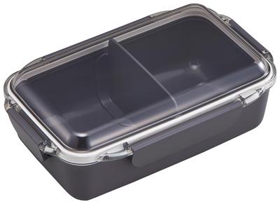 OSK Lunch Box Calm 900ml (with Dividers), Color, PCD-900, Charcoal,