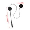 for Play for Time 8hours Universal Bluetooth-compatible Motorcycle Helmet Earpho