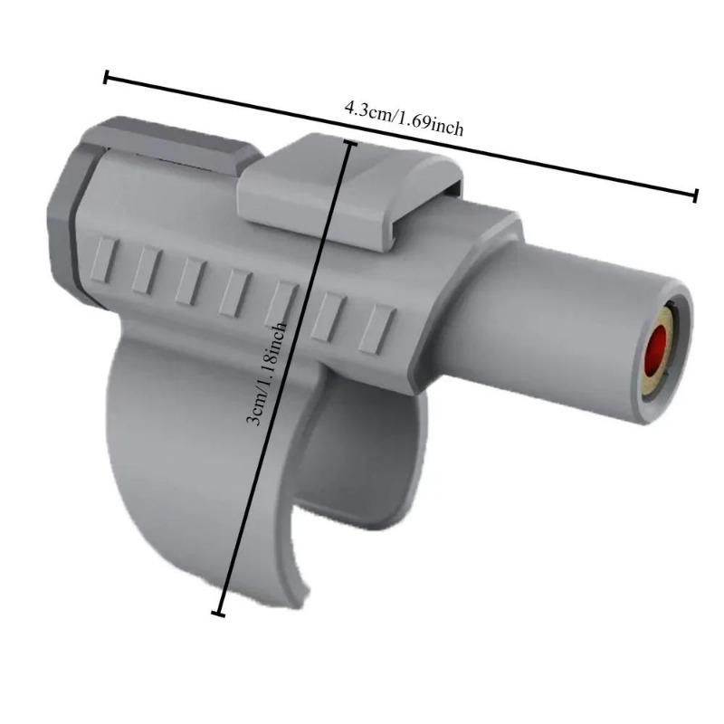 Přenosná mini laserová hračka pro kočky - Design návleku na prst pro interaktivní hru a nekonečnou zábavu