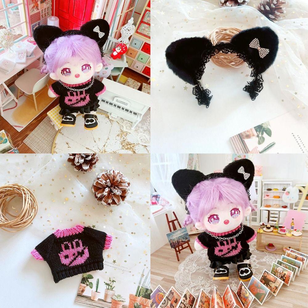 

Прочные аксессуары для игрушек, продается только одежда, свитер для куклы, милая хлопковая кукольная одежда унисекс