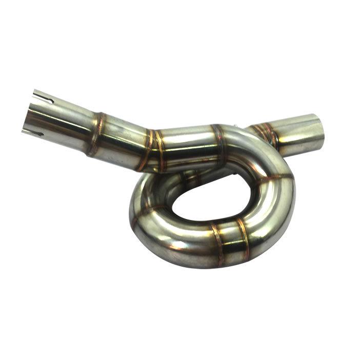 

Benelli 300 Huanglong Motorcycle Exhaust Pipe Modification: Rotating Mid-Section Accessory Exhaust Mid-Section