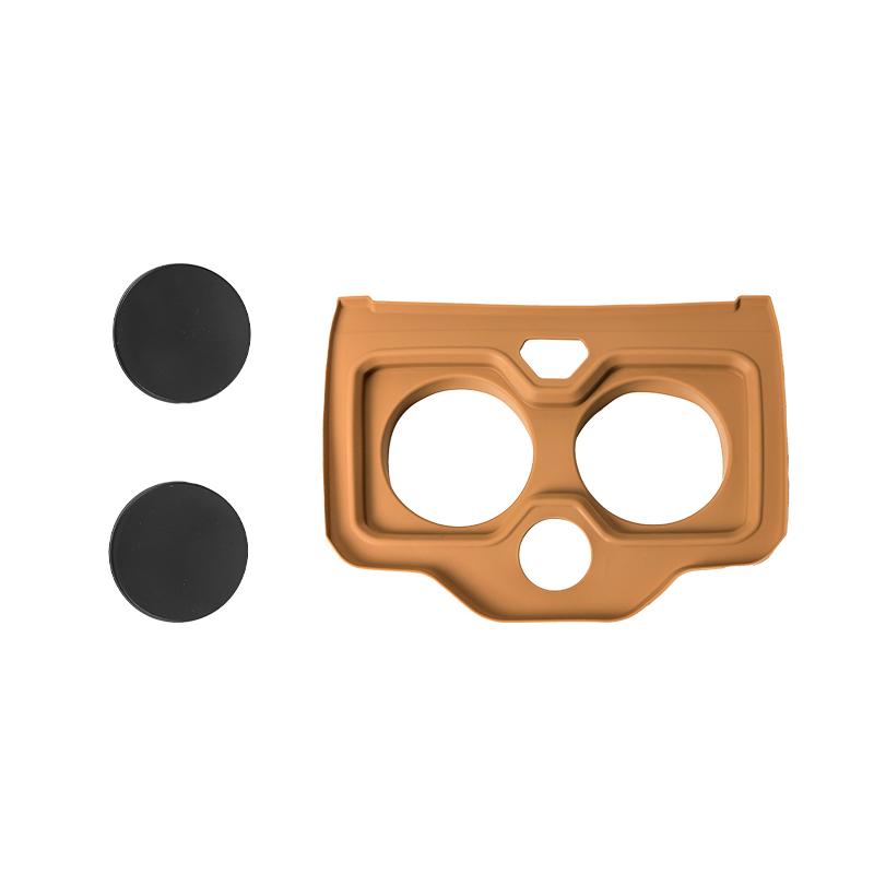 

Центральный подлокотник, подстаканник, накладка для BYD Leopard 8 Denza B8 2025+ Силиконовый ограничитель для подстаканника, коврик, аксессуары для интерьера автомобиля бежевый