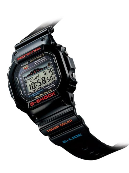 CASIO G-SHOCK G-LIDE GWX-5600-1JF Solárne rádiom riadené pánske hodinky