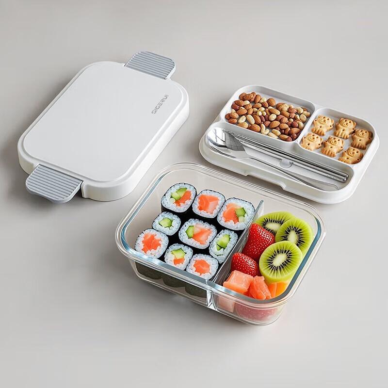 Heat-Resistant Glass Food Storage Container