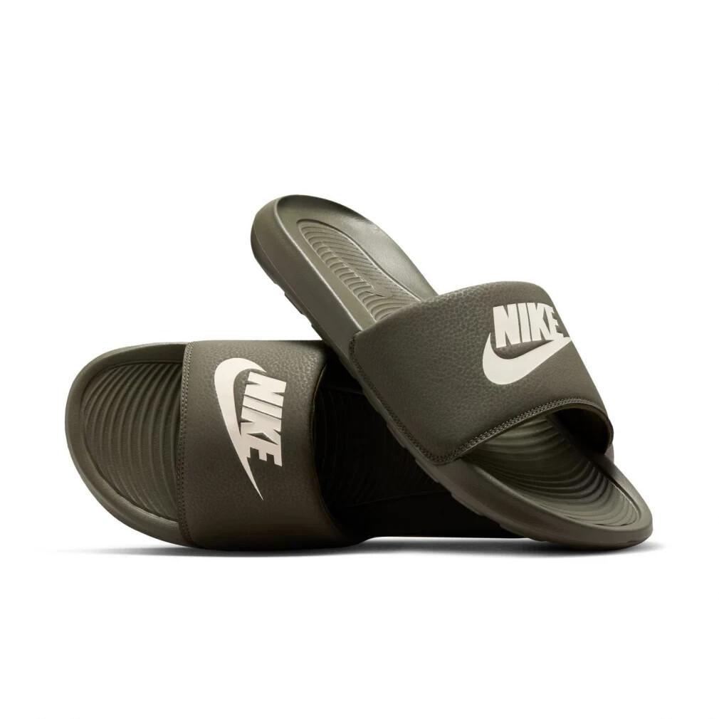CN9675-303 Nike Victori One Slide Cargo Khaki Sail Cargo Khaki (Men s) 10